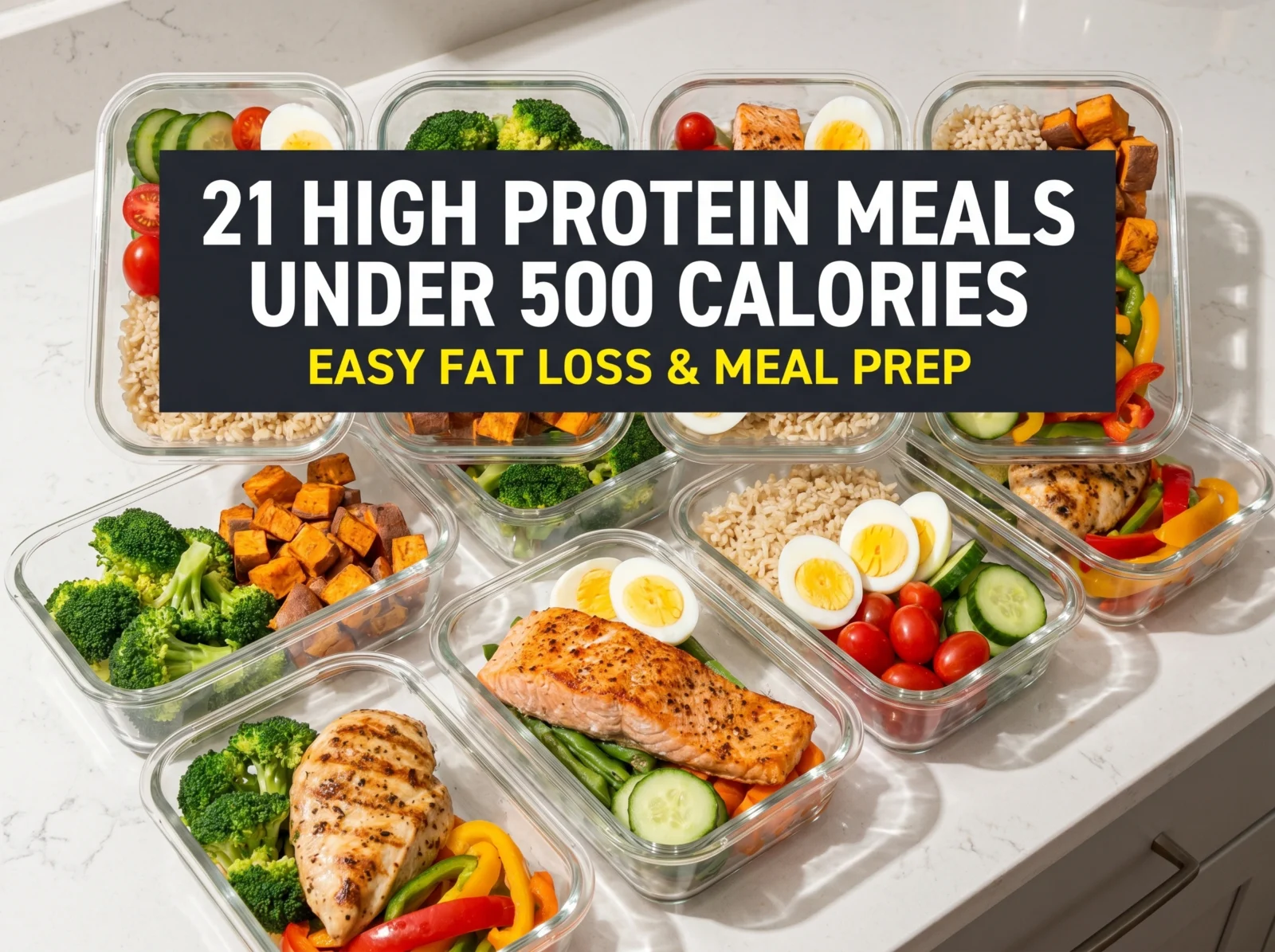 21 High Protein Meals