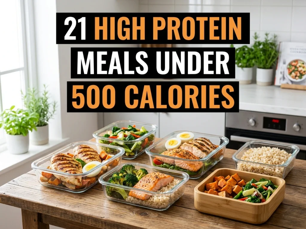 21 High Protein Meals Under 500 Calories for Easy Weight Loss
