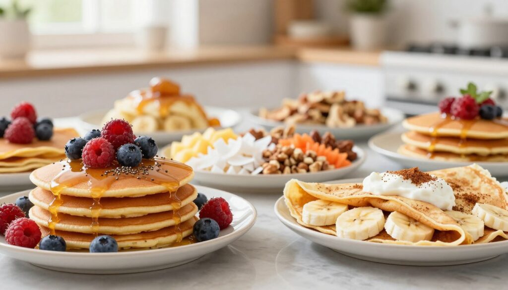 Creative Crepes and Pancakes for Protein