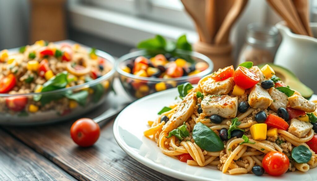 Delicious high protein pasta and rice dishes