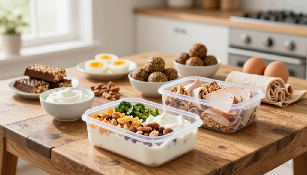 Grab-and-Go High Protein Snacks Grab-and-Go High Protein Snacks