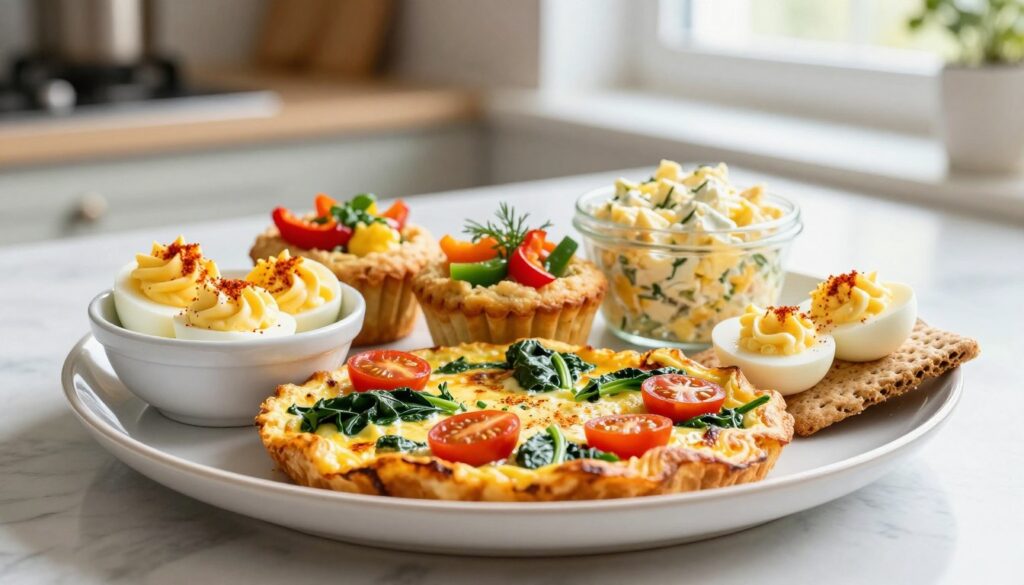 High Protein Snacks Incorporating Eggs