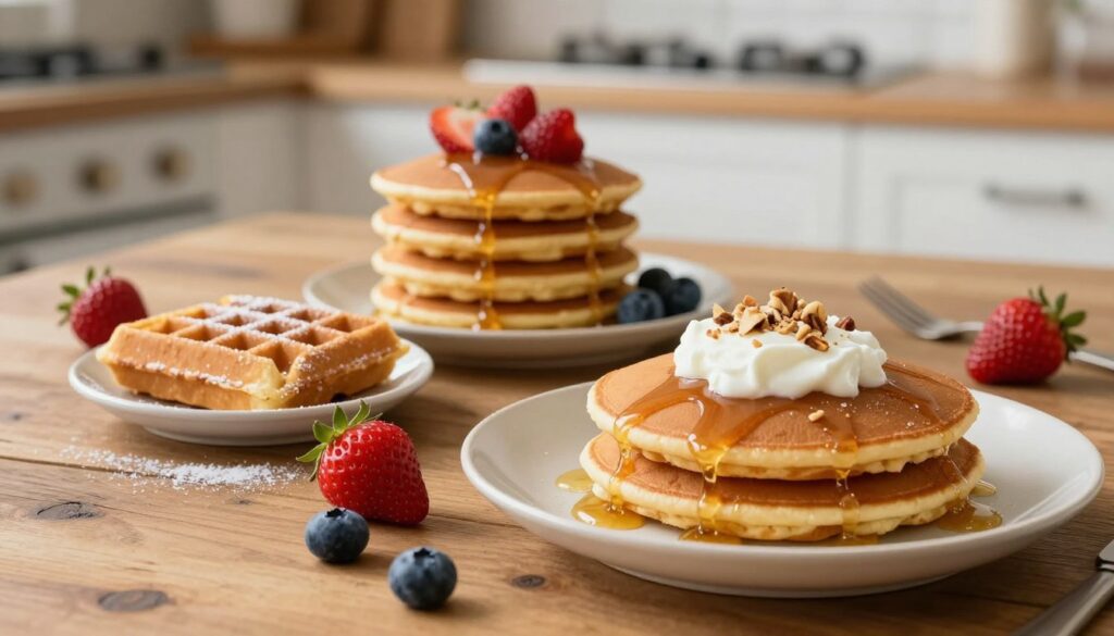 Protein-Packed Pancakes and Waffles