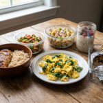 Cheap high protein meals prepared for budget friendly meal prep
