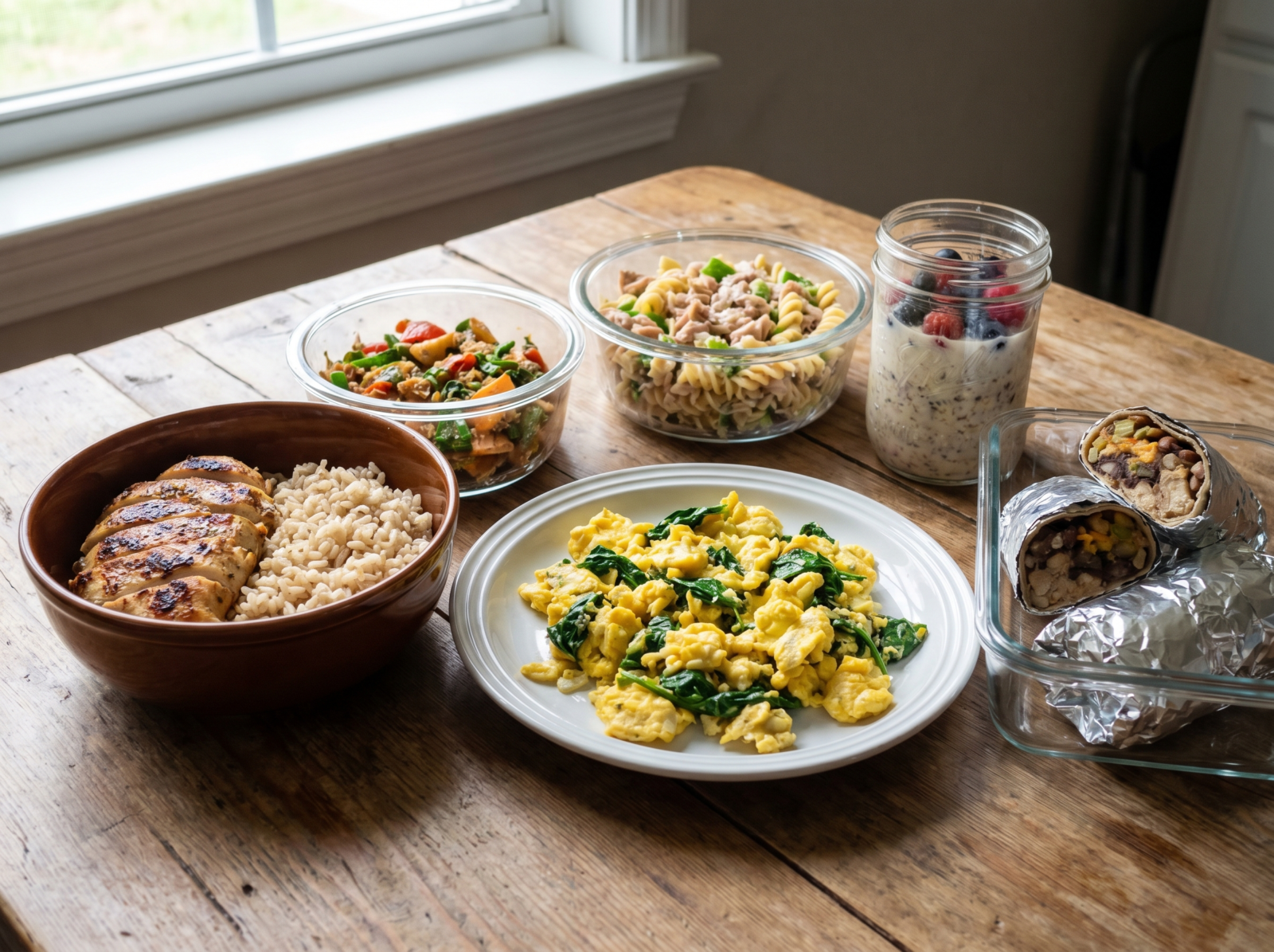 Cheap high protein meals prepared for budget friendly meal prep