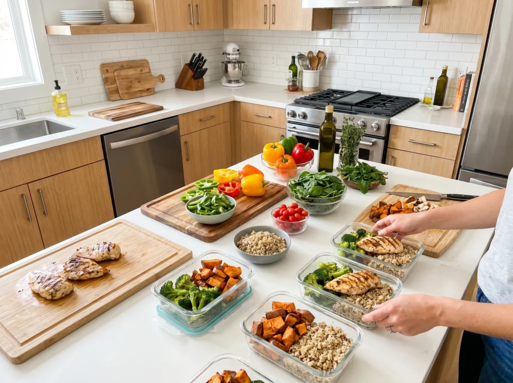 25. Weekly Protein Meal Prep Containers
