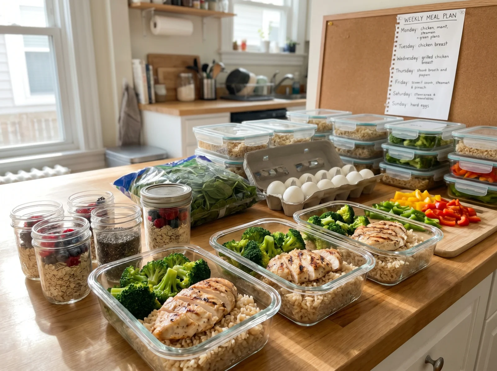 beginner-high-protein-meal-prep