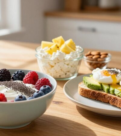 cheap high protein breakfast