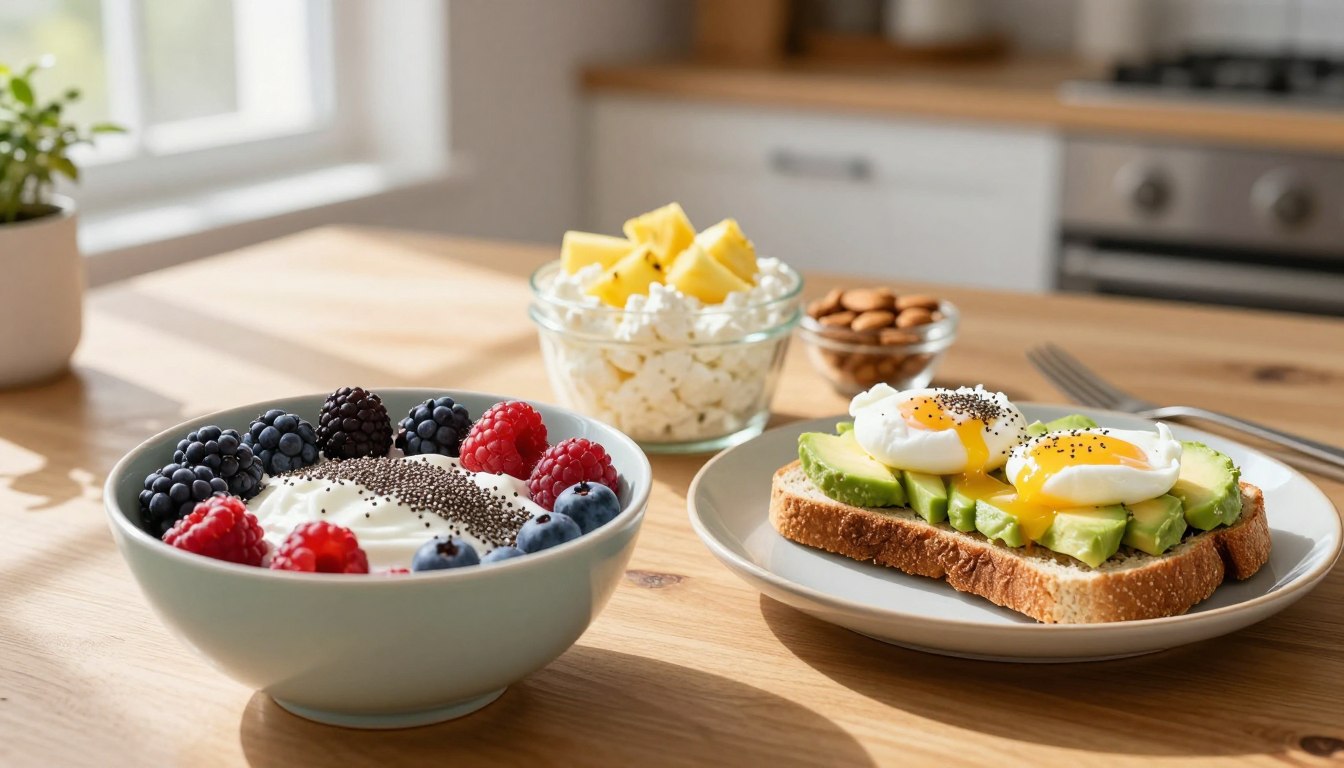 cheap high protein breakfast