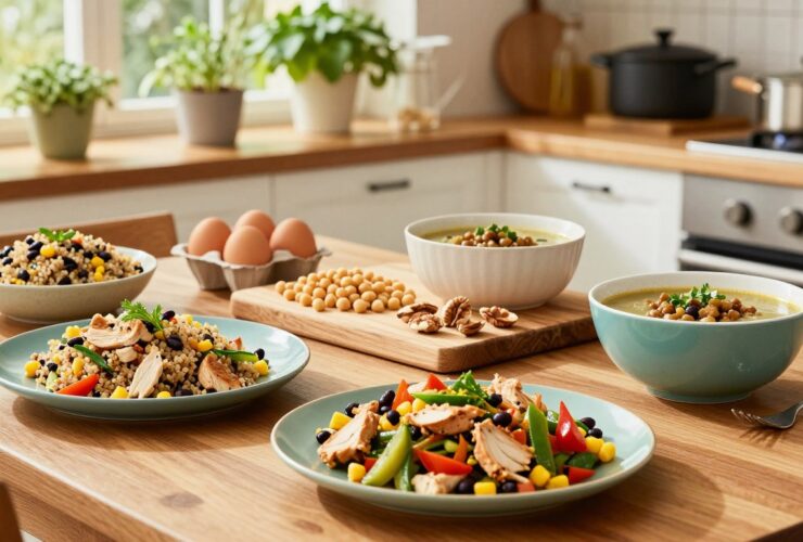 cheap high protein meals