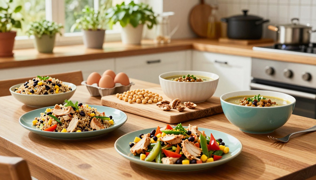 cheap high protein meals