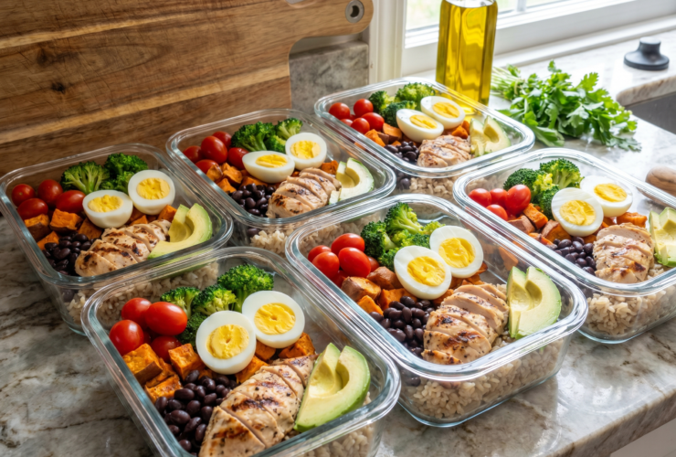 Cheap healthy meal prep bowls on a budget