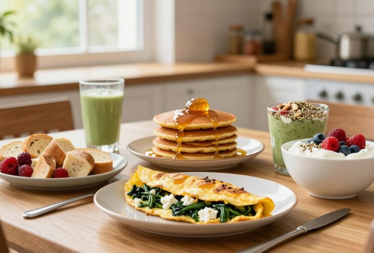 easy high protein breakfast