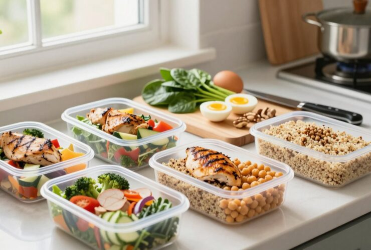 easy high protein meal prep