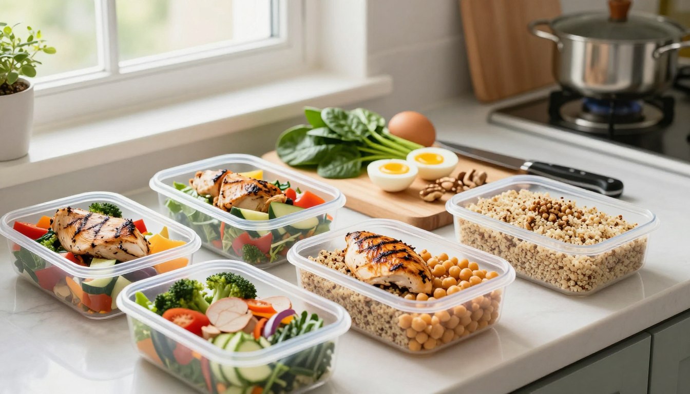 easy high protein meal prep
