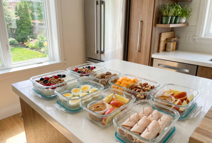 Easy high protein snacks for meal prep and weight loss