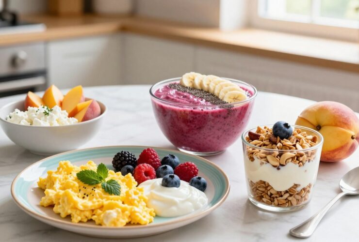healthy high protein breakfast