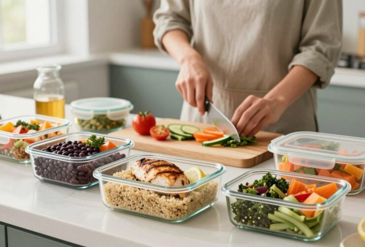 healthy meal prep for busy people