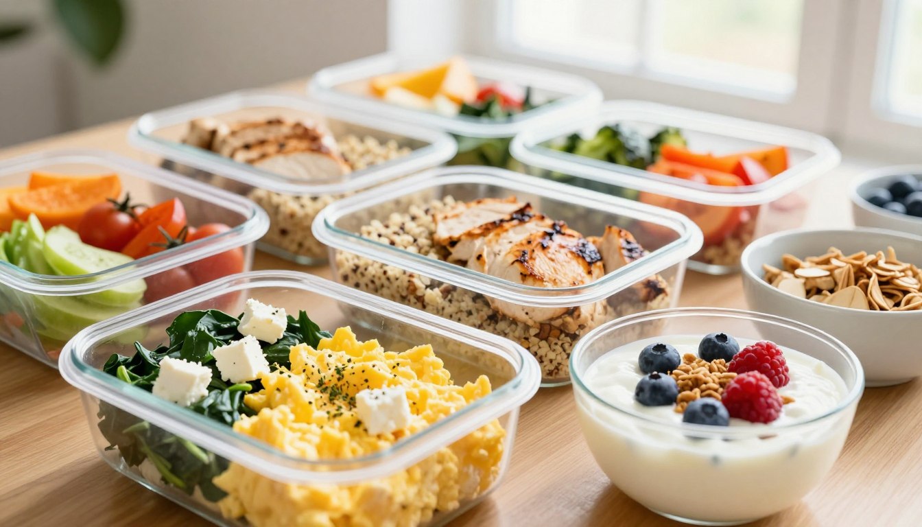 high protein breakfast meal prep