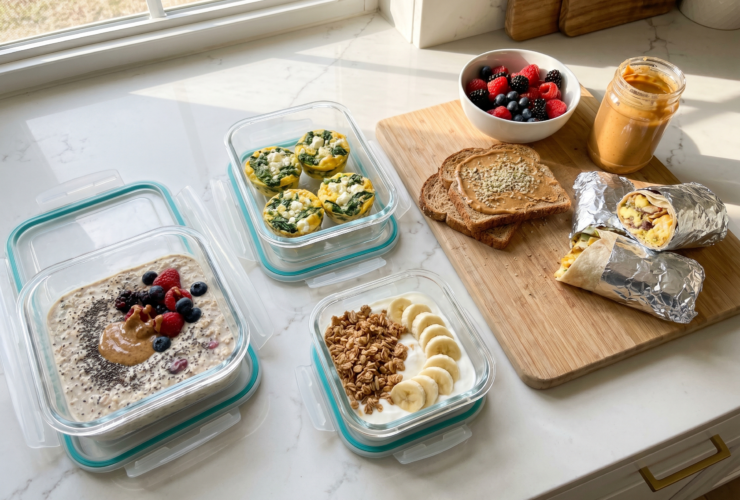 High protein breakfast meal prep ideas for busy mornings