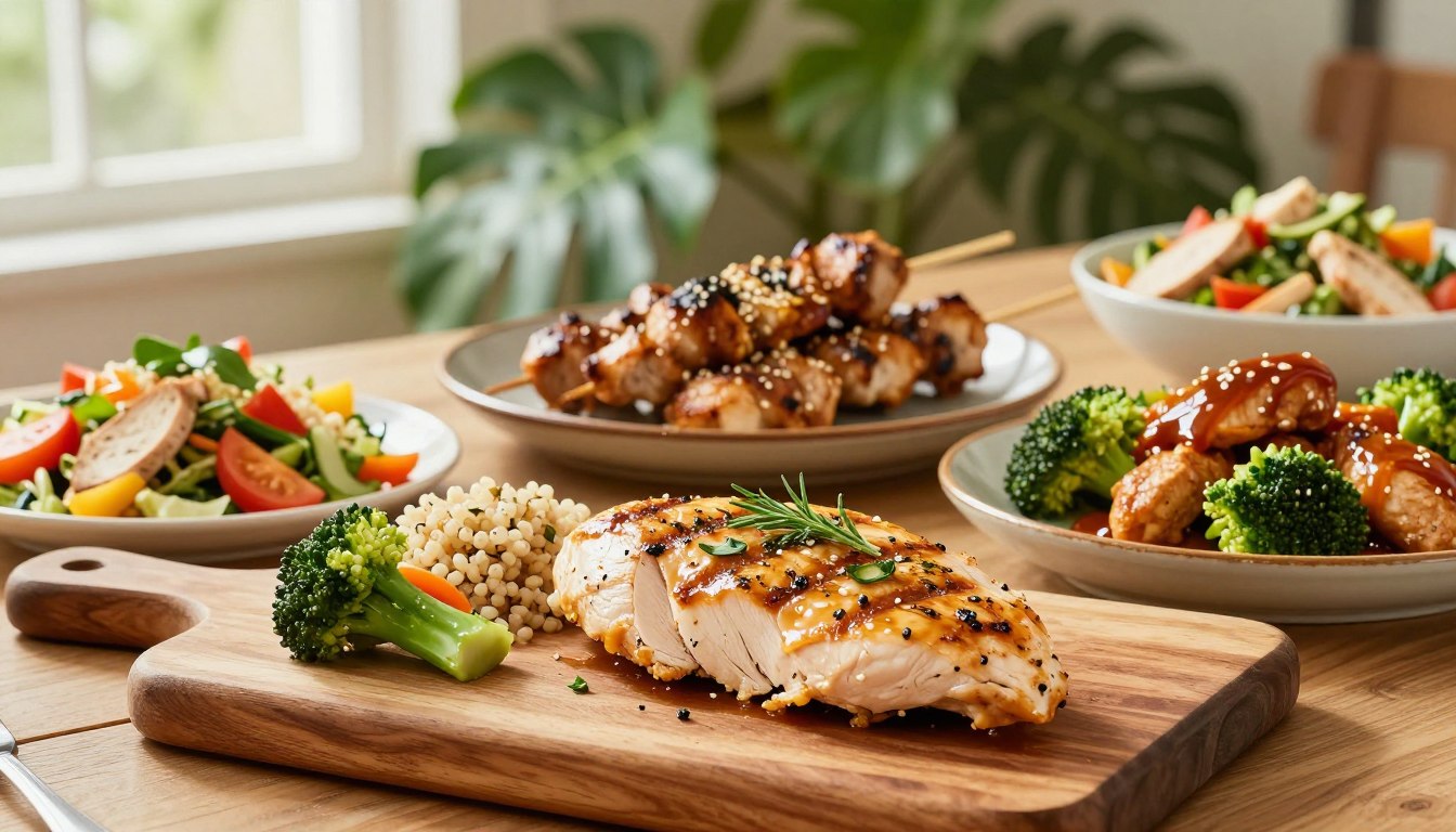 high protein chicken recipes