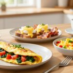 high protein egg breakfast
