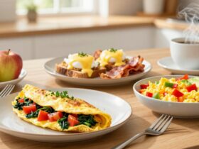 high protein egg breakfast