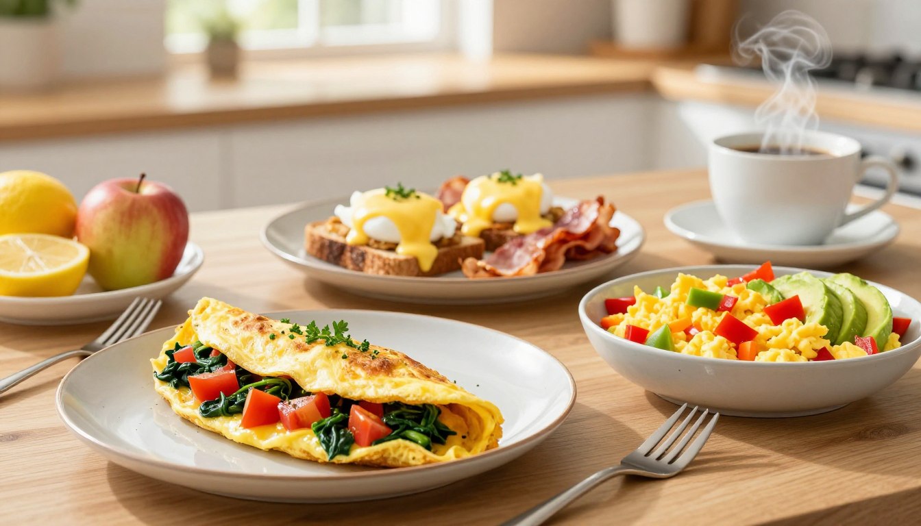 high protein egg breakfast