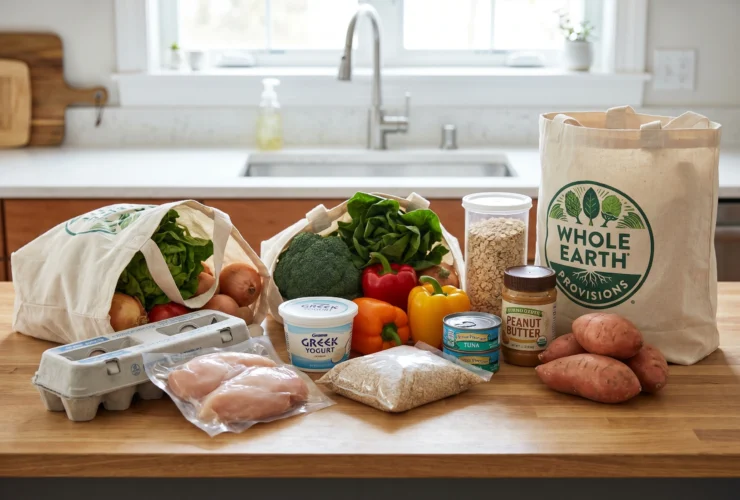 Healthy high protein grocery list for budget meal prep