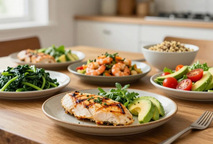 high protein low carb meals