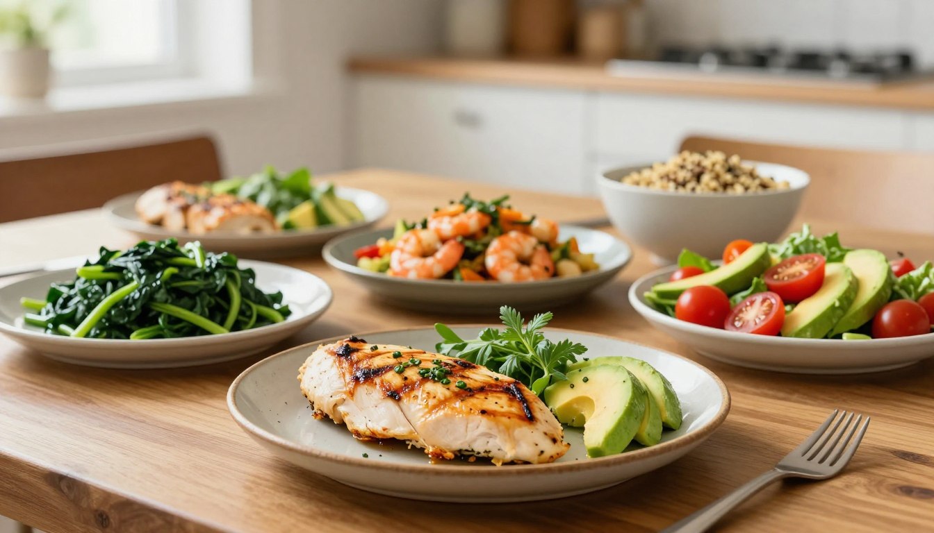 high protein low carb meals