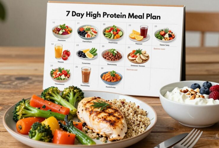 high protein meal plan