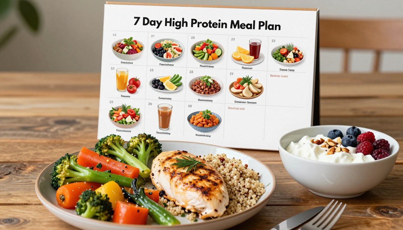 high protein meal plan