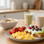 quick high protein breakfast
