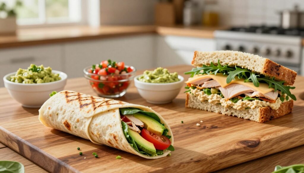 Creative Wrap and Sandwich Variations Creative Wrap and Sandwich Variations