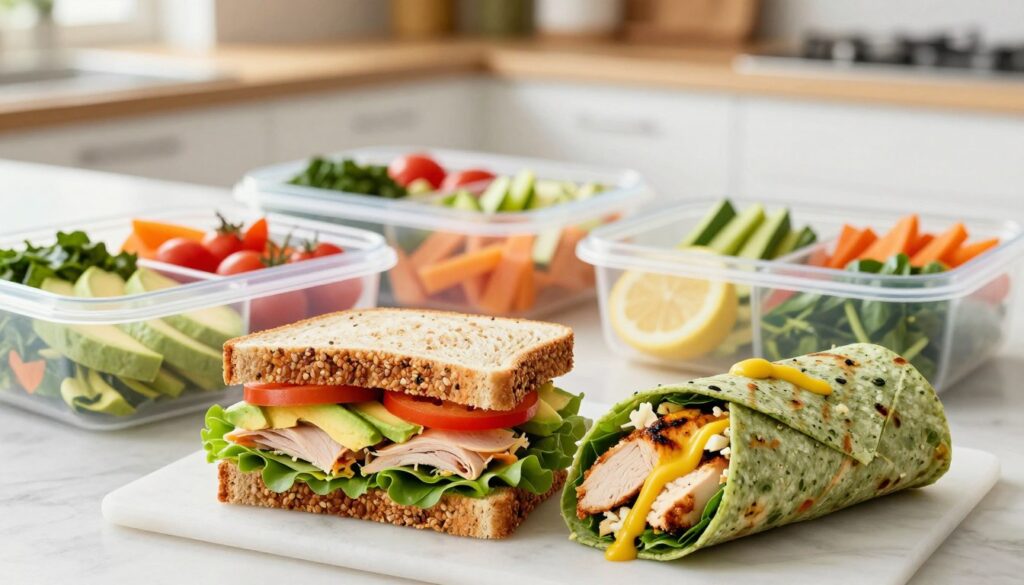 Delicious Sandwich and Wrap Meal Prep Ideas