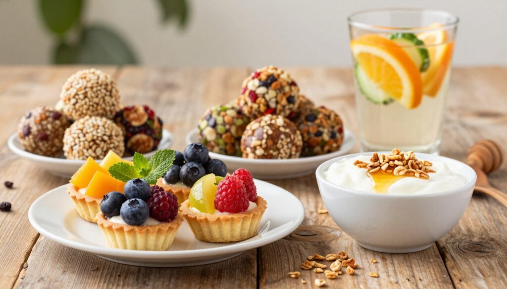 Light desserts and snacks to satisfy cravings