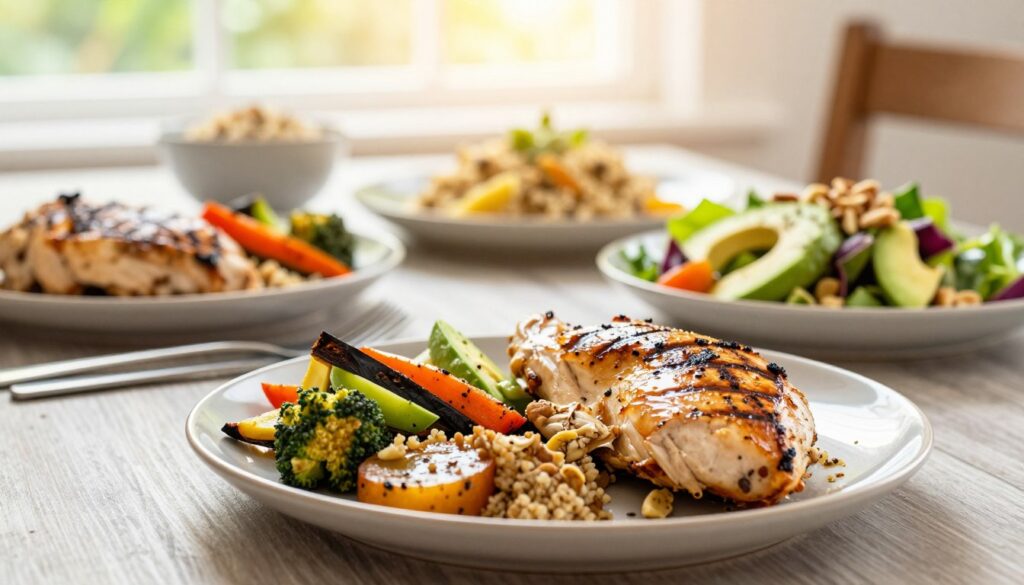 Tips for transitioning to low carb high protein dinners