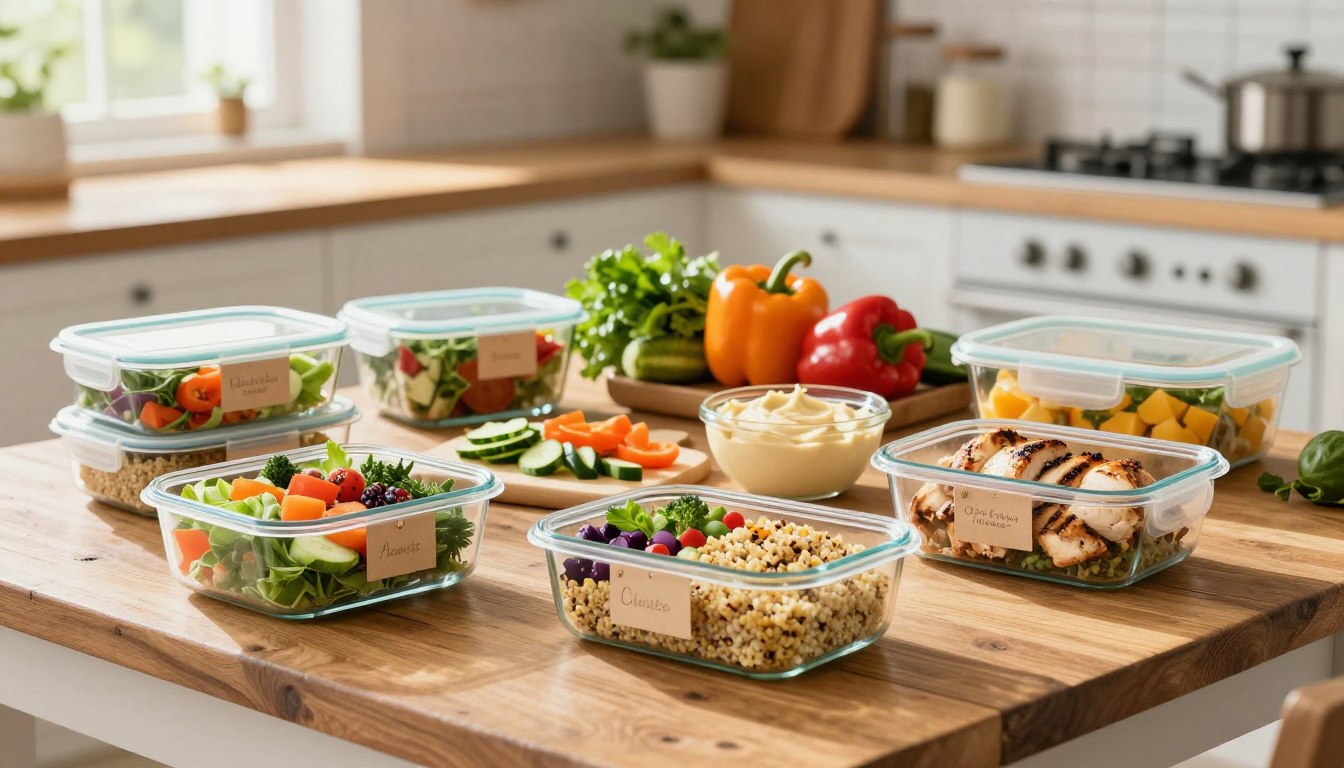 budget lunch meal prep