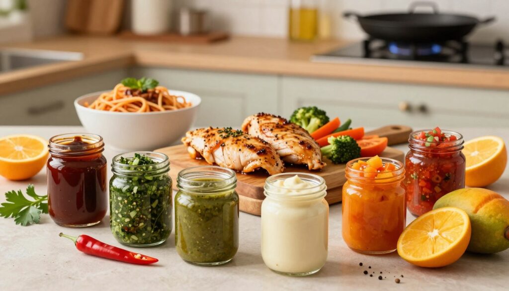 creative sauces and marinades for flavor