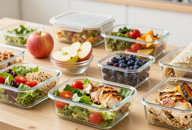 healthy lunch meal prep
