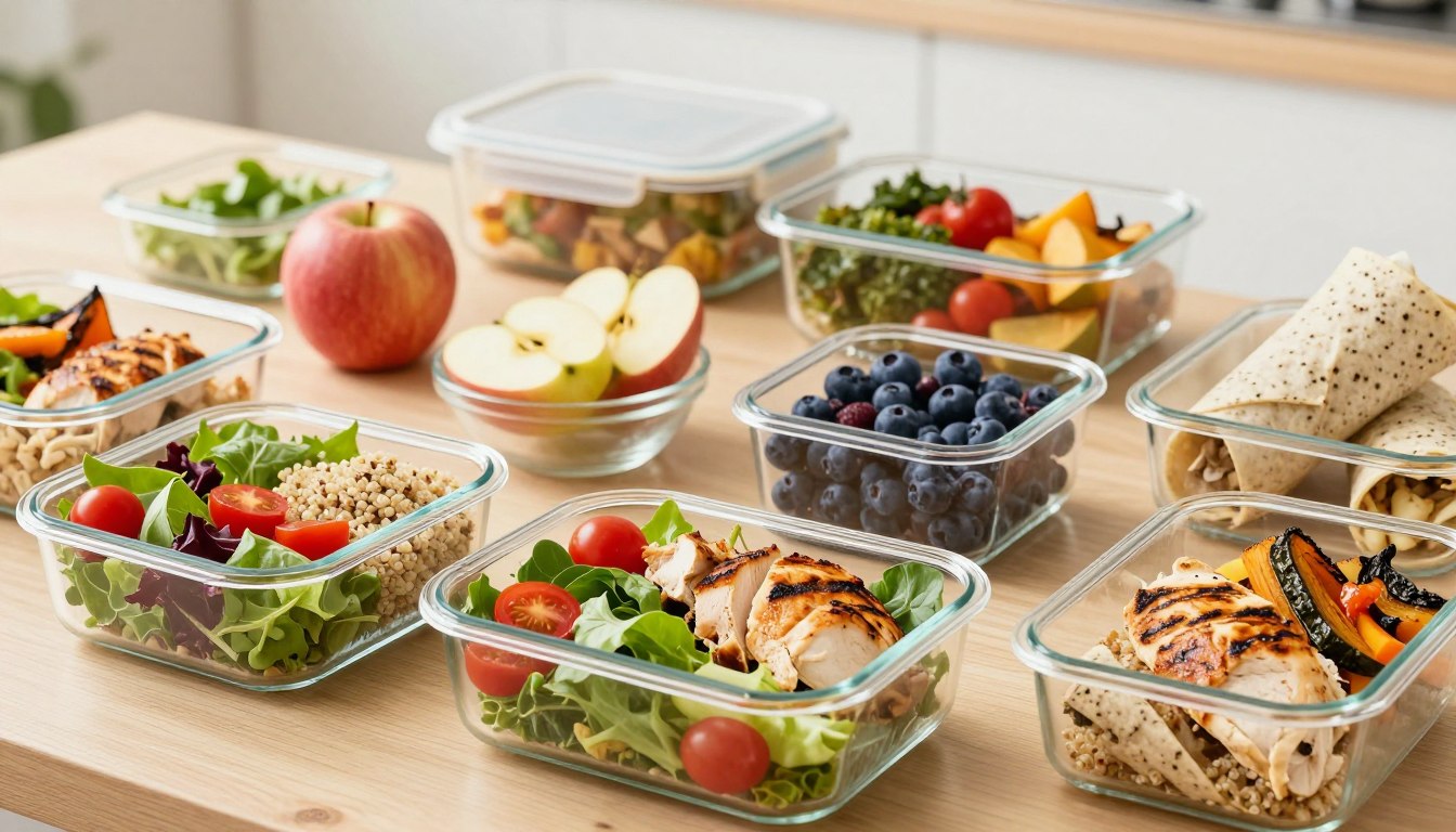 healthy lunch meal prep