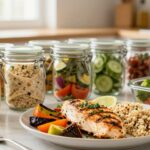 high protein chicken lunch