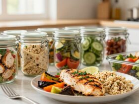 high protein chicken lunch