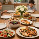 high protein family dinners