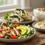 low carb high protein lunch