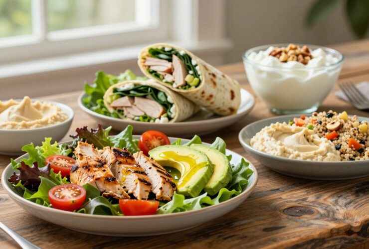 low carb high protein lunch