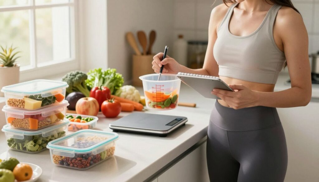 maintaining consistency and adjusting portions for health and fitness