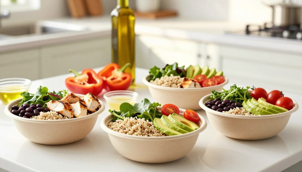 protein packed meal prep bowls