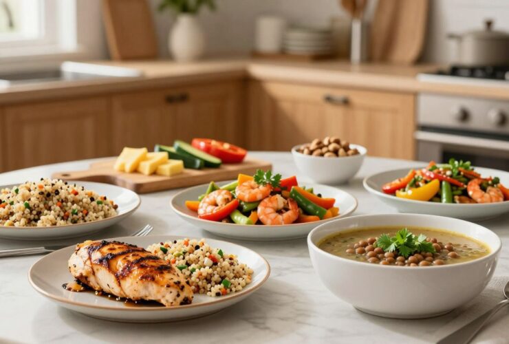 quick high protein dinners